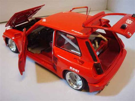 Diecast model cars Renault 5 Turbo 1/18 Universal Hobbies Turbo 2 red ...