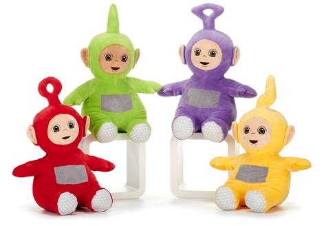 Buy Tele-Tubbies Teletubbies Set of 4 Big Plush Toys 30 cm Po Dipsy Laa ...