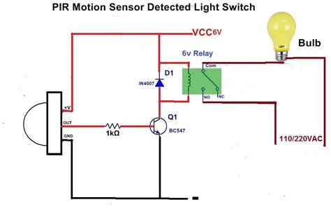 Led Sensor Circuit Diagram