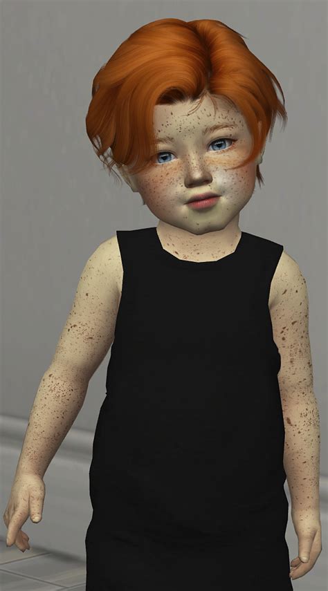 KIDS AND TODDLER VERSION MALE HAIR | REDHEADSIMS - CC