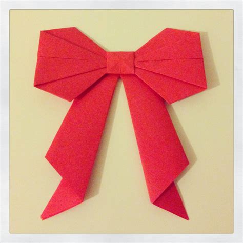 Homemade by Georgina: Origami Bow