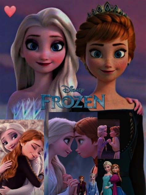 the frozen princesses are looking at each other in their respective ...