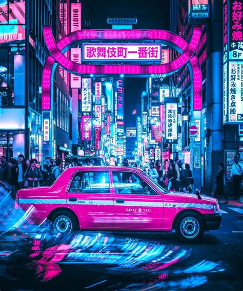 «Tokyo Street Cyberpunk Car 2077» Art Print by jeff Nugroho - Limited Edition from $29.9 ...