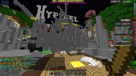 I just tried to play some skywars. : r/hypixel