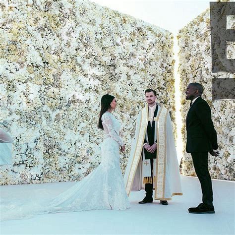 Kim Kardashian Kanye West Wedding Photos