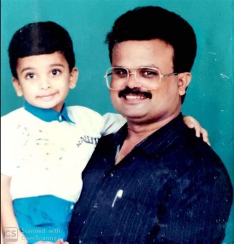 Ashok Selvan with his father Panneerselvam | Celebrities InfoSeeMedia