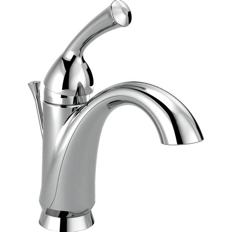 Delta Haywood Single Hole Single-Handle Bathroom Faucet in Chrome-15999 ...