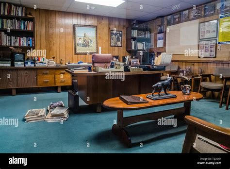 sam walton office inside the walmart museum in bentonville arkansas ...