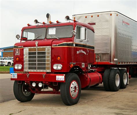 1958 coe Kenworth classic bull nose | Cabovers | Pinterest | Biggest ...