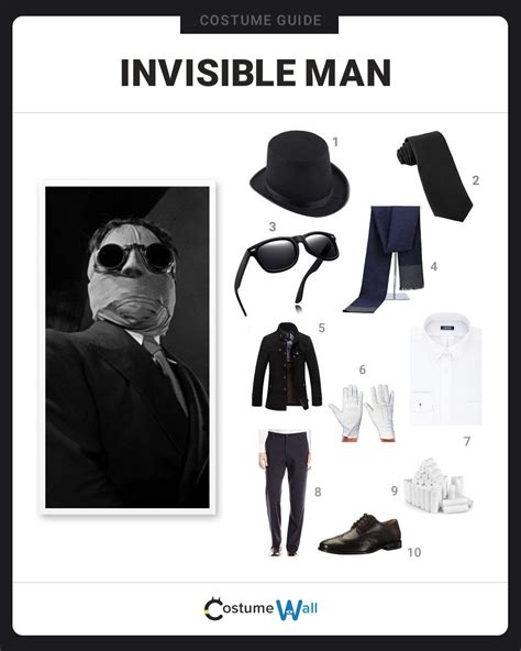 Dress Like Invisible Man Costume | Halloween and Cosplay Guides