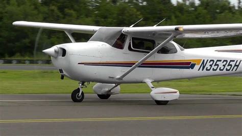 Cessna 172 Takeoff at Robertson - YouTube