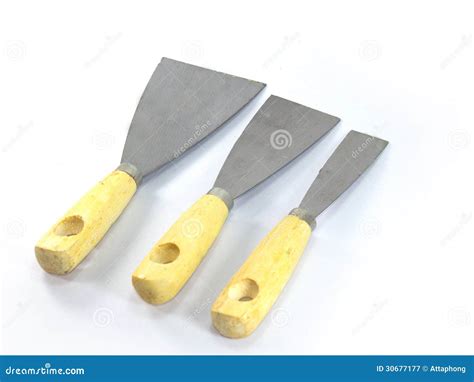 Putty Knife stock image. Image of metal, handle, tool - 30677177