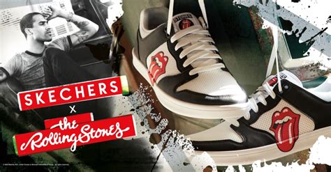 Skechers X The Rolling Stones Just Launched A Rocking New Sneaker ...