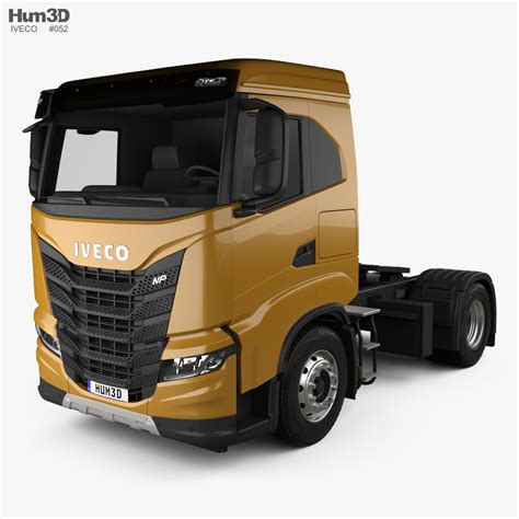 Iveco X-Way Tractor Truck 2020 3D model - Vehicles on Hum3D