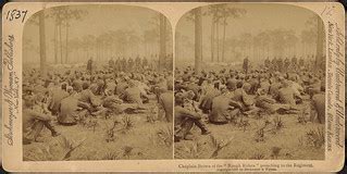 Chaplain Brown of the 'Rough Riders' preaching to the regi… | Flickr