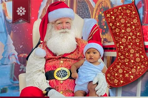 Visit Santa during 2021 Christmas at Bayshore - Kirk Freeport