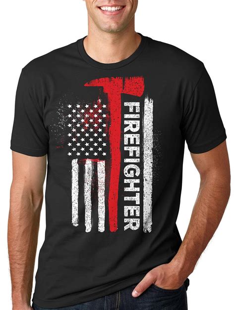 American Firefighter T-Shirt US Flag Tee Shirt | Etsy