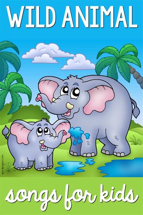 Wild Animal Songs for Preschool | Zoo | Jungle - Pre-K Pages