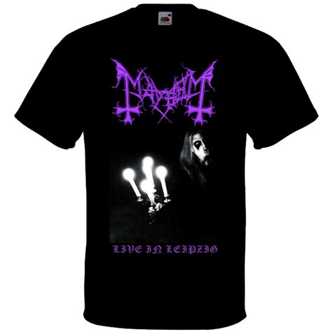 Mayhem : Live In Leipzig T-Shirt - Merch | Tigernet