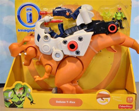 Imaginext Dinosaur Deluxe T-Rex trex new sounds monster Huge roaring ...