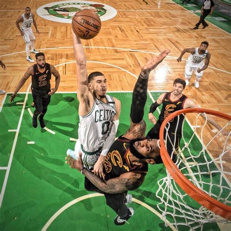 Jayson Tatum Dunk On LeBron Tatum jayson lebron - wallpapers 2