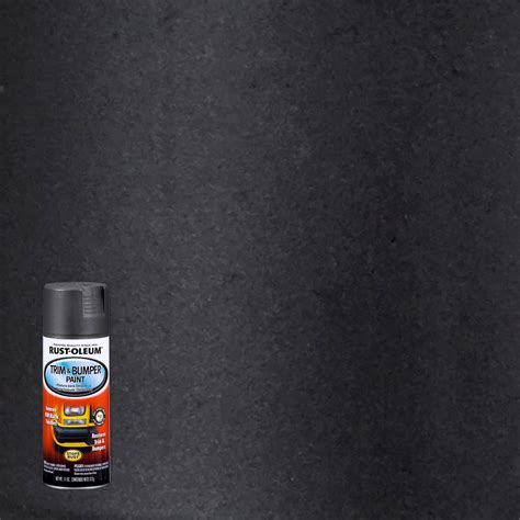 Black, Rust-Oleum Automotive Trim and Bumper Matte Spray Paint-251574, 11 oz - Walmart.com