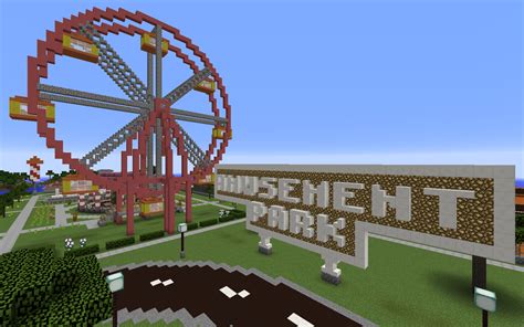 Amusement Park Minecraft Map