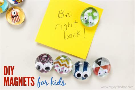 Cute DIY Magnets Kids Can Make | Diy magnets, Diy magnets for kids, Kids magnets