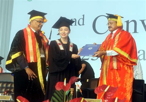 Vice President of India Addresses Convocation of Tripura University ...