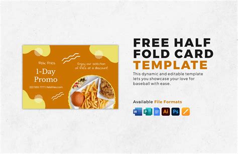 Half Fold Card Templates in Word - FREE Download | Template.net