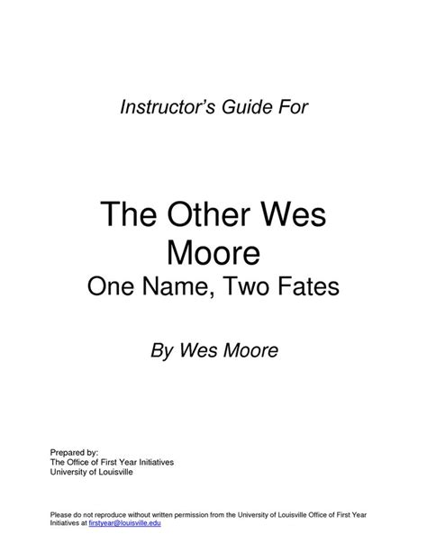 The Other Wes Moore Quotes - ShortQuotes.cc