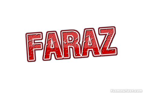 Faraz Logo | Herramienta de diseño de nombres gratis de Flaming Text