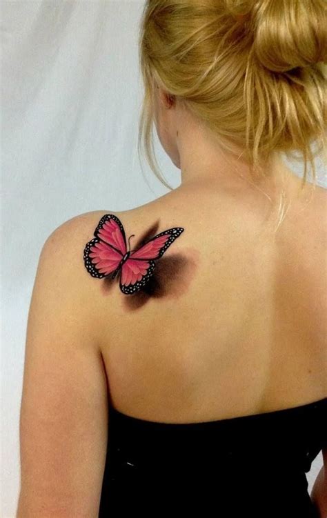 50 Amazing 3D Butterfly Tattoos