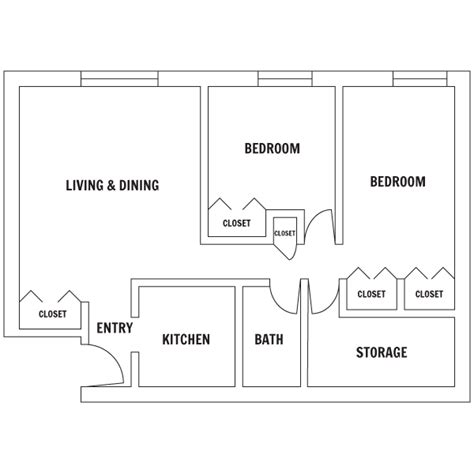 Floor Plans – Colonial Oaks Apartments