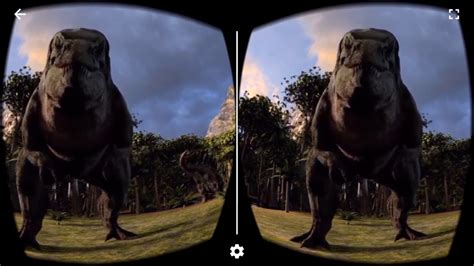 Dinosaurs VR Experience Google Cardboard Virtual Reality 3D Gameplay ...