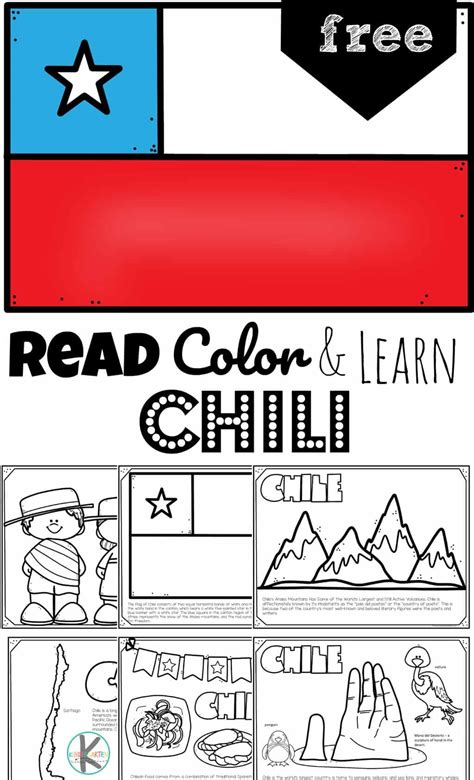 Holiday Coloring Pages For Chile