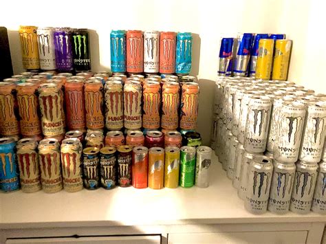 monster can collection xD : r/monsterenergy