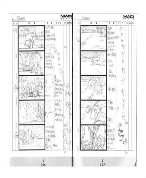 FREE 8+ Animation Storyboard in PDF