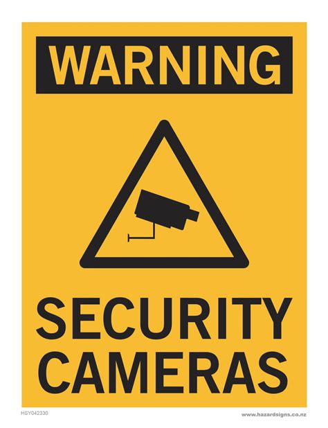 Free Printable Security Camera Signs - Printable Templates