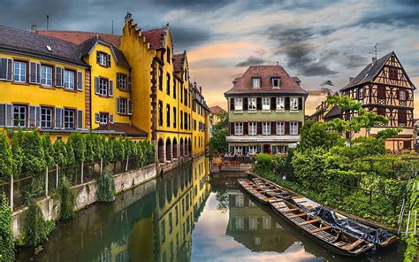 HD wallpaper: landscape, architecture, Europe, city, water, old ...