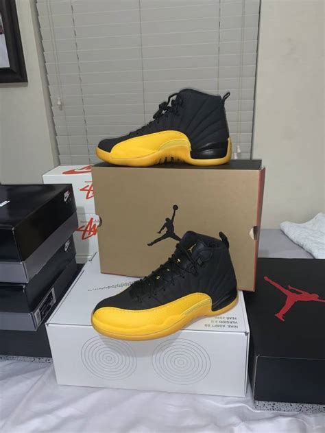 Jordan 12 Retro Black University Gold | Kixify Marketplace