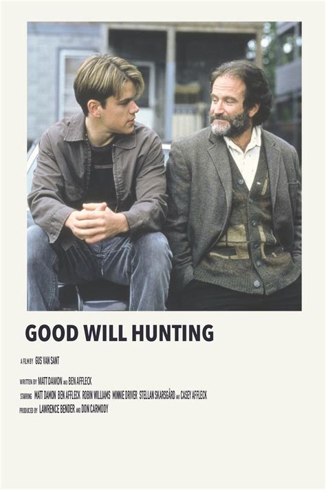 good will hunting | Movie posters minimalist, Movie poster wall, Movie ...