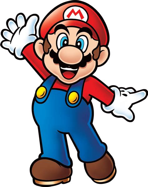 File:Mario 2D waving shaded.png - Super Mario Wiki, the Mario encyclopedia