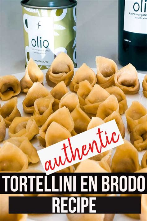 How to make traditional tortellini en brodo - A local's recipe