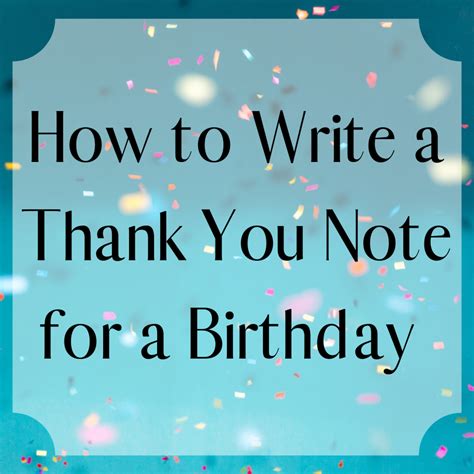 Thank You Notes for Birthday Wishes | Holidappy