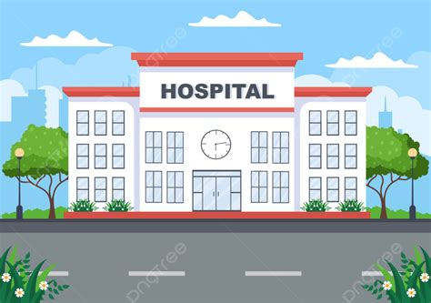 Hospital Building Wallpaper