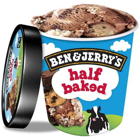 Ben & Jerry's Classic Half Baked Ice Cream 500ml | Ice Cream Tubs ...