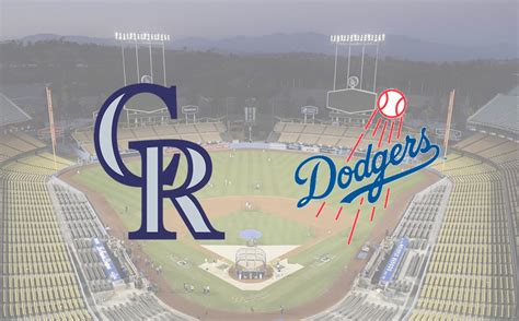 MLB, Rockies vs Dodgers: Horarios, TV, Dónde y cómo ver EN VIVO ...