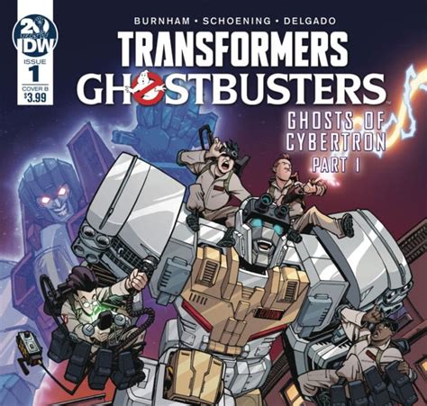 Transformers/Ghostbusters Crossover in IDW Full June 2019 Solicits