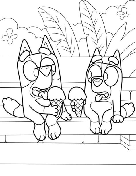 Bluey Coloring Pages – Free Printable Bluey Coloring Pages For Kids ...